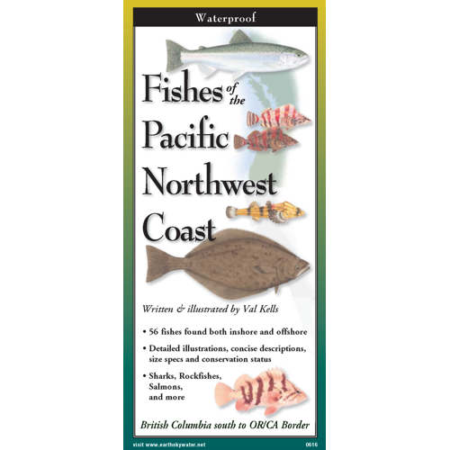 FoldingGuides™ - Fishes of the Pacific Northwest Coast – Earth Sky + Water