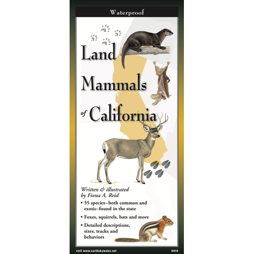 FoldingGuides™ - Land Mammals of California – Earth Sky + Water