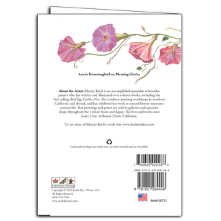 Hummingbird & Morning Glory image 1