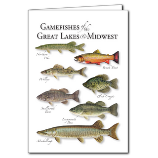 Gamefishes of the Great Lakes & Midwest - Regional Card image 0