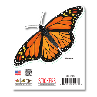 Monarch Butterfly - Earth Sky + Water