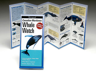 Adventure-ready waterproof whale watch guide featuring marine species of the Canadian Maritime coast.