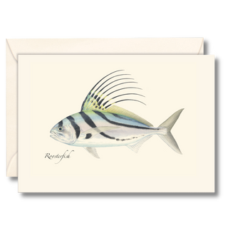 Roosterfish notecard showcasing a striking ocean species